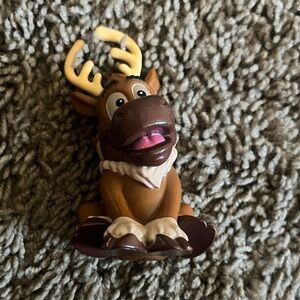 Disney Brown and Cream Reindeer Action Figure